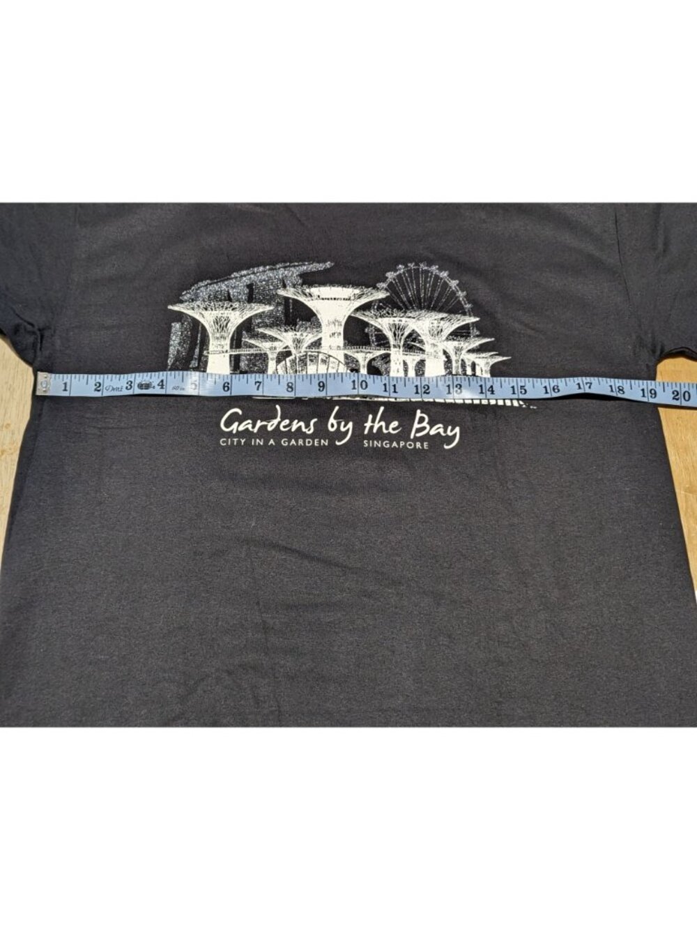 Gardens by the Bay cotton City in a Garden Singapore black Tshirt size M - Picture 7 of 9